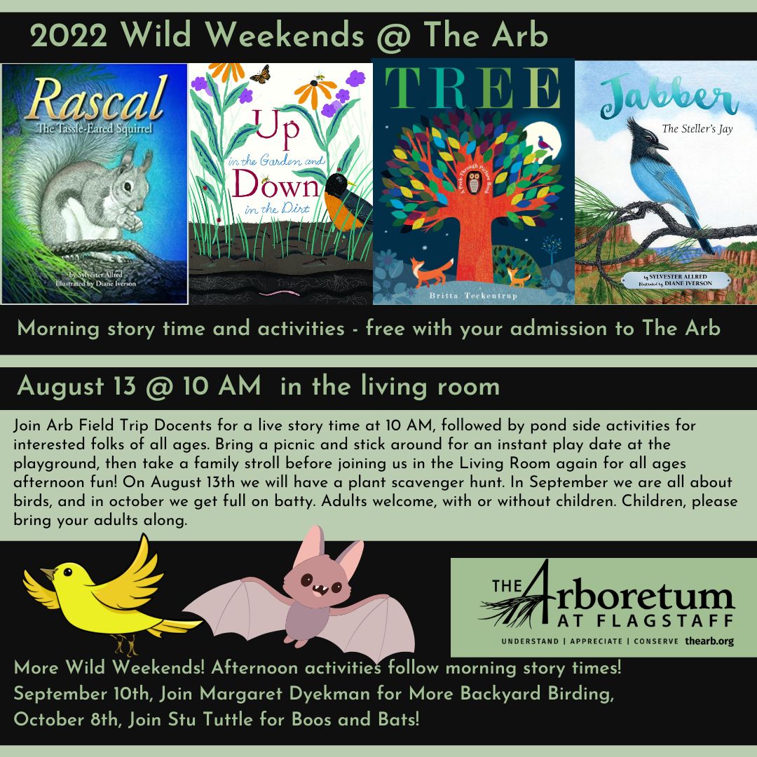 Wild Weekends Story Time August 13