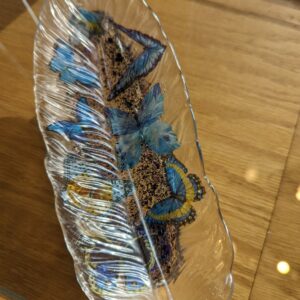 Butterfly Feather Tray