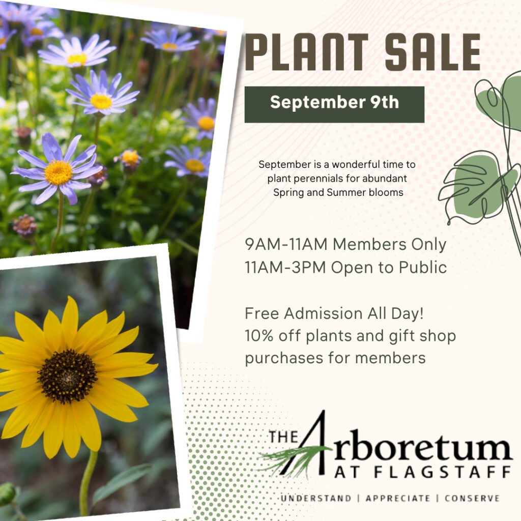 Plant Sale Sept 9th
