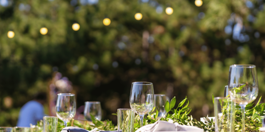 Summer Garden Party Banner