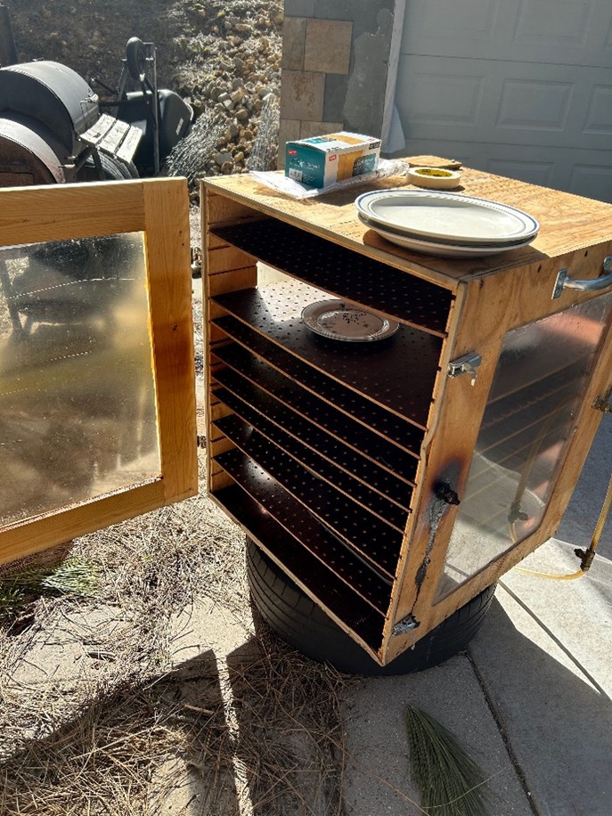Habitat area of open meadow